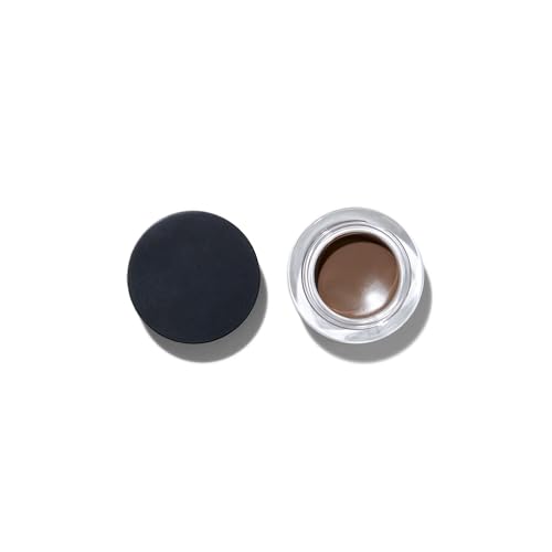 e.l.f. Lock On Liner & Brow Cream - Light Brown, Vegan & Long-Lasting
