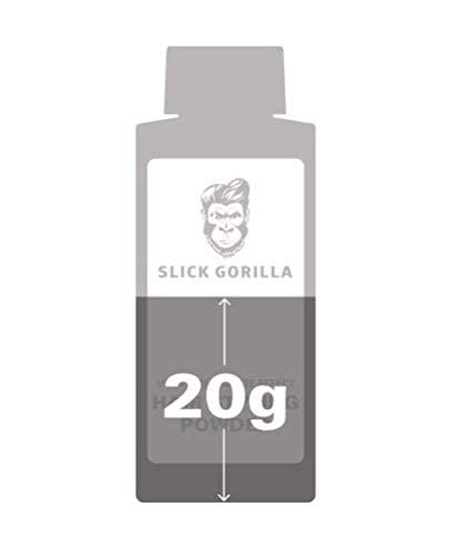 Slick Gorilla Hair Styling Powder - Matte Finish Texture Powder for Men | 0.70 oz | All-Day Volume & Hold