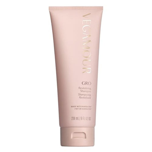VEGAMOUR GRO Revitalizing Shampoo, Support Thicker, Fuller Looking Hair, Shampoo Formulated Without Sulfates for Thinning Hair with Vegan Keratin, Natural Citrus Scent