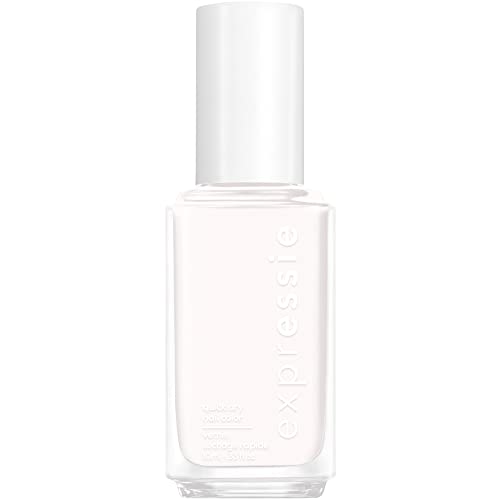 essie Quick-Dry Vegan Nail Polish - Unapologetic Icon, White, 0.33 fl oz