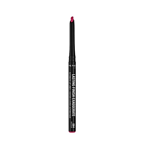 Rimmel Lasting Finish Exaggerate Lip Liner - 64 Obsession, Long-Lasting Formula