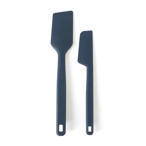 Calphalon 2-Piece Silicone Kitchen Scraper Set - Heat-Resistant, Nonstick Safe