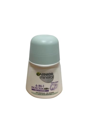 Garnier Mineral Roll-On Antiperspirant Deodorant 48H Floral Fresh 50mL