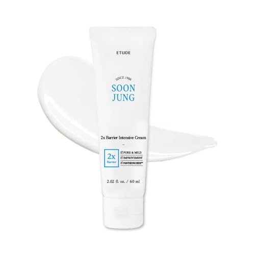 ETUDE SoonJung 2x Barrier Repair Cream Rich Moisture for Sensitive Skin 2.02 fl oz