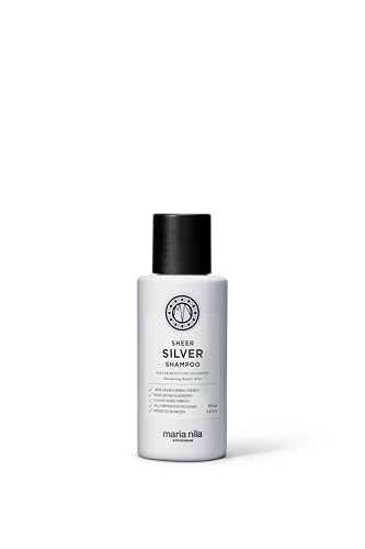 Maria Nila Sheer Silver Shampoo 3.4 Fl Oz - Neutralizes Brassiness