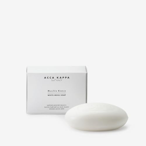 Acca Kappa White Moss Soap 150g - Gentle, Plant-Based Fragrance for All Skin Types