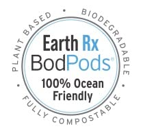 Earth Rx BodPods Ocean Fresh Plant-Based Moisturizing Body Wash - Pack of 36
