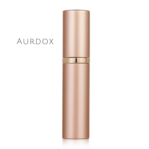 Rose Gold Travel Perfume Atomizer - Refillable Cologne Spray Bottle, 5ml