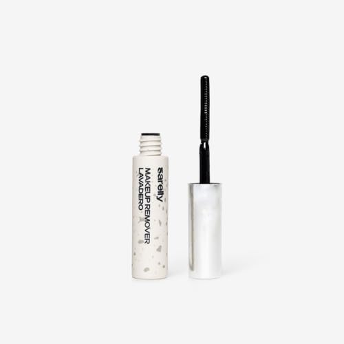SARELLY Mini Eye Makeup Remover - Gentle Vegan Formula for Waterproof Makeup