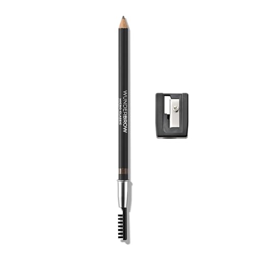 Wunderbrow Micro-Classic Brow Pencil - Vegan, Precision Tip, Sharpener Included