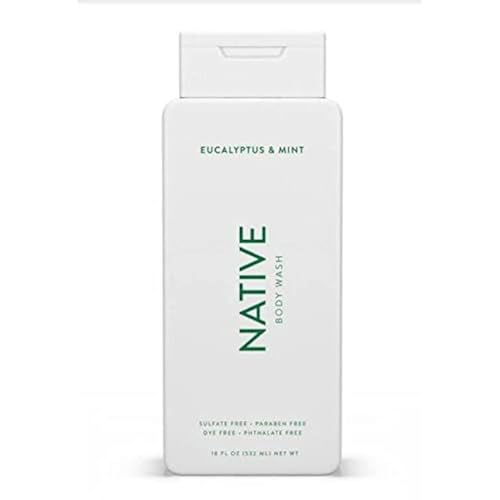 Native Eucalyptus & Mint Body Wash - 11.5 oz Hydrating Shower Gel - Pack of 1