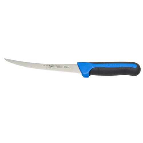Winco 6" Boning Knife - Razor Sharp German Steel, Soft Grip Handle