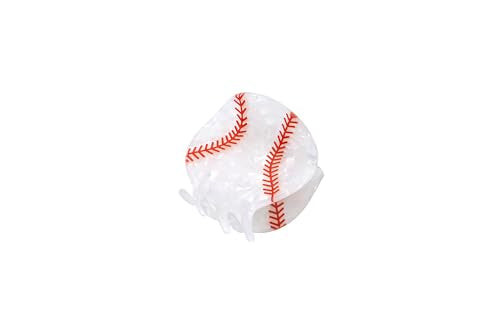Sports Hair Claw Clips for Women - 4 Piece Game Day Acrylic Accessories