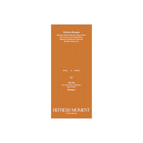 FREEMOMENT Perfume Shampoo 02 Fig Fog | Vegan Volumizing Shampoo for Dry Hair