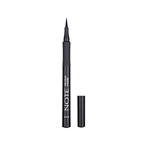 NOTE Waterproof Liquid Eyeliner Pencil - Precise, Smudgeproof, Quick Dry Black 0.03 oz