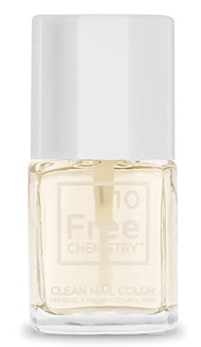 Plant-Based Clear Nail Polish Base Coat - Non-Toxic, Vegan, Long-Lasting