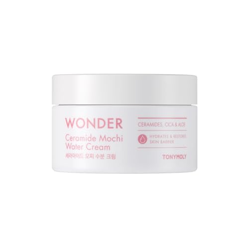 TONYMOLY Wonder Ceramide Mochi Body & Face Cream 3.38 Fl Oz Moisturizer