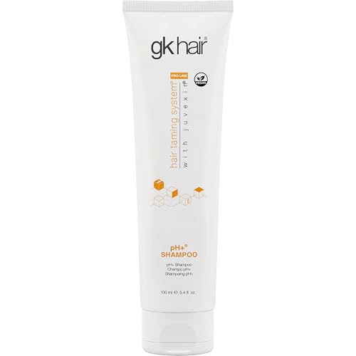 GK HAIR pH+ Clarifying Shampoo 3.4 Oz - Deep Clean for Oily Hair