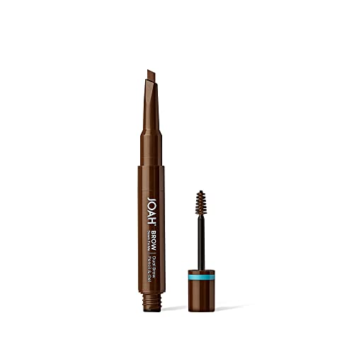 JOAH Dual Brow Pencil and Gel - Long-Lasting Vegan Soft Brown