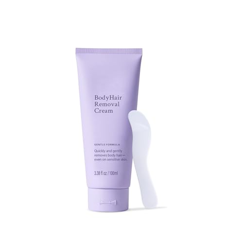 Hair Removal Cream for Women, Painless Depilatory Cream Removes Hair from Legs, Arms, Underarms, Stomach, and Bikini Line with Spatula