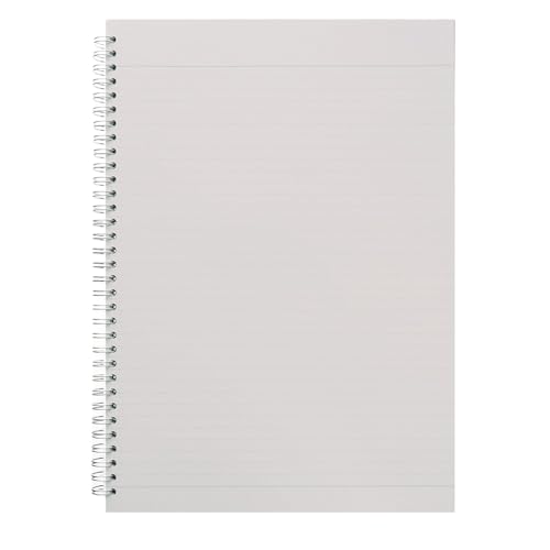 Maruman Septcouleur A4 Spiral Notebook - 160 Pages, Water-Resistant Cover, Twin-Wire Bound, College Ruled