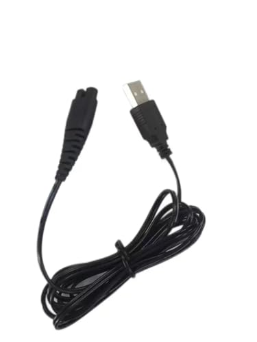 5FT USB Charger Cord for Hatteker Beard Trimmers - 2 Pack