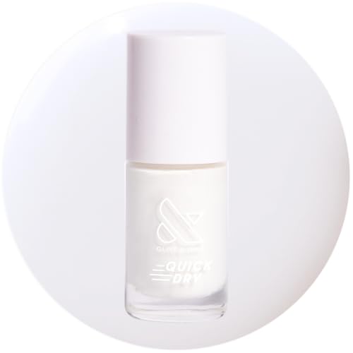 Olive & June Swan Quick Dry Nail Polish 0.45 Fl Oz - Fast-Drying, High Shine