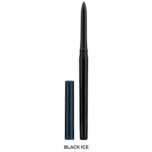Black Ice Water-Resistant Eye Liner Pencil Set of 2 - Smudge-Proof Makeup