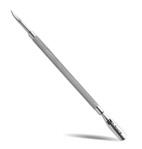 A1 MACS Professional Stainless Steel Cuticle Pusher Tool for Manicure & Pedicure