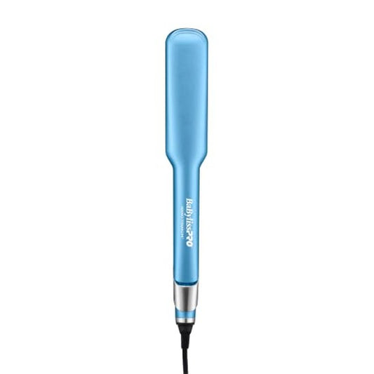 BabylissPRO Nano Titanium Ultra-Sleek Hair Straightener, Flat Iron for All Hair Types