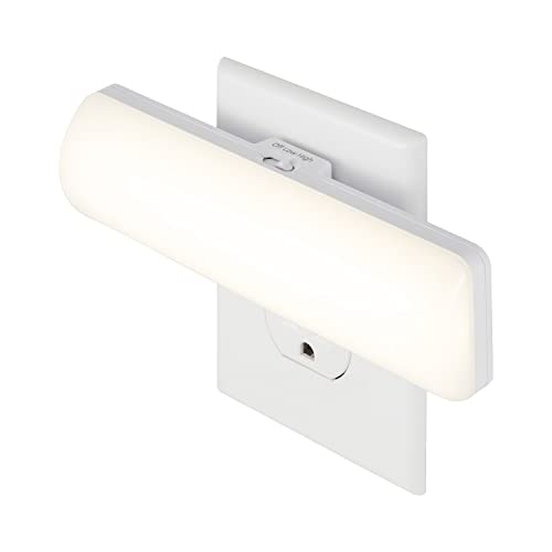 GE UltraBrite LED Night Light - Adjustable 50-200 Lumen Plug-In Light