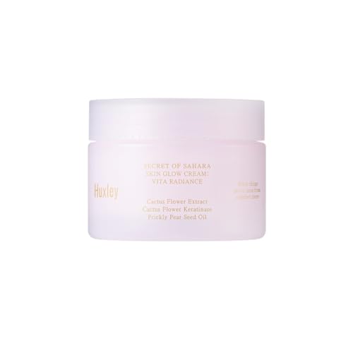 Huxley Secret of Sahara Skin Glow Cream, 3% Niacinamide Face Moisturizer