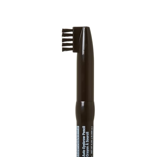 Kiss New York Professional Retractable Eyebrow Pencil with Brush - Black