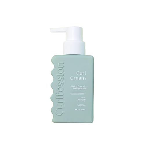 CURLFESSION Curl Defining Cream for Curly and Wavy Hair - 8 Fl. Oz.
