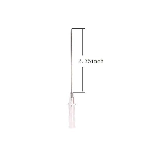 14G Surgical Steel Piercing Needles Pack of 5 - Body Piercing Tool
