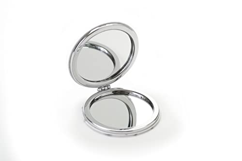 Tandem Sport Volleyball Compact Mirror - Double-Sided Pocket Mirror