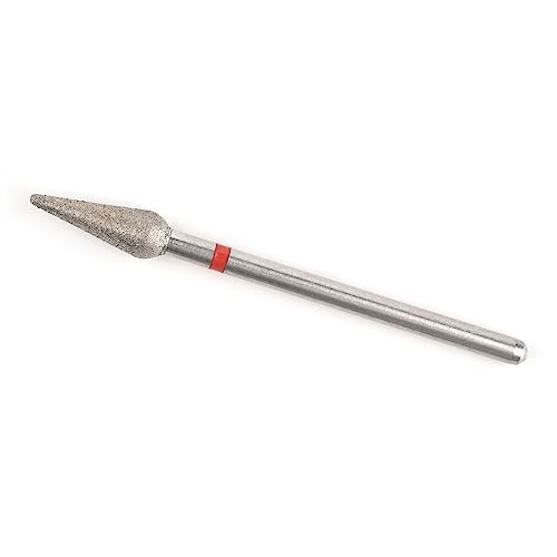 KADS 10Pcs Cone Diamond Nail Drill Bits for Cuticle Care