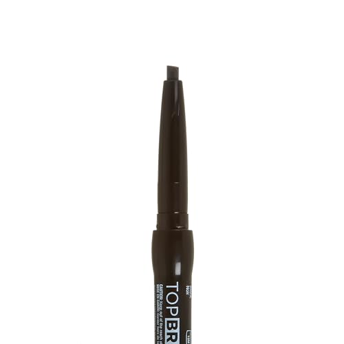 Kiss New York Professional Retractable Eyebrow Pencil with Brush - Black