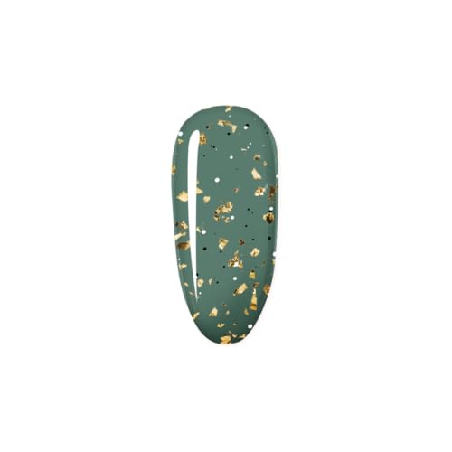 Madam Glam Soak-Off Gel Polish Shining Star Milky 15ml Glitter Nail Art