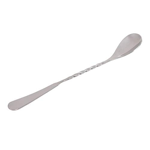 Thirsty Rhino 8-Inch Stainless Steel Cocktail Mixing Spoon Set of 2