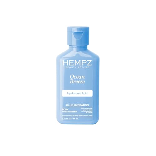 Hempz Ocean Breeze Body Lotion - Mini Daily Moisturizer 2.25 Oz
