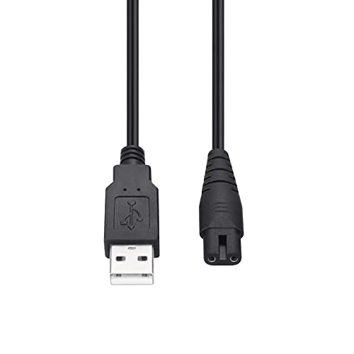 Water Flosser Replacement Power Cords – USB to 2-Prong Cable for COSLUS & Mospro