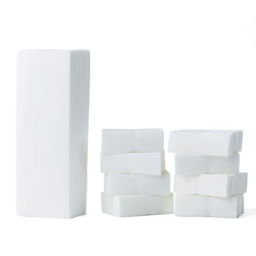 Waxkiss 200 Count Non-Woven Wax Strips Large 100 + 800 Small for Body & Face
