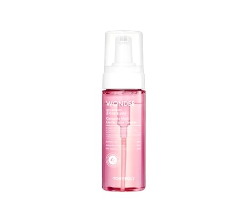 TONYMOLY Wonder Ceramide Mochi Foam Cleanser - Gentle Micellar Hydrating Cleanser