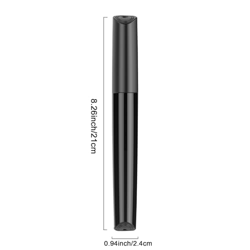 Hiyoo Portable Travel Toothbrush Case with Air Holes - Black (2 Pack)