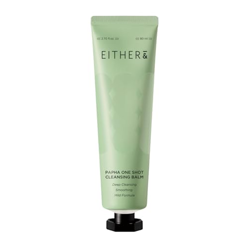 EITHER& PAPHA One-Shot Cleansing Balm - Makeup Remover & Exfoliant