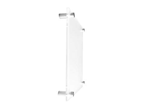 5x7 Floating Acrylic Picture Frame with Metal Standoff - Frameless Wall Display
