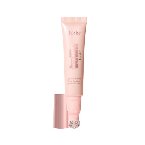 tarte Ballin’ Base Poreless Primer with Rollerball Applicator 0.5oz Pearl - Vegan & Cruelty-Free