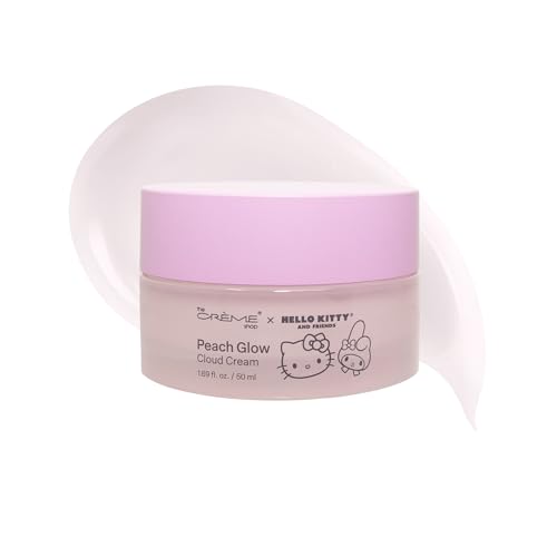 The Crème Shop Hello Kitty Peach Cloud Cream - Hydrating Face Moisturizer