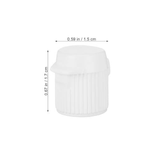 TEHAUX 30 Pcs Flip Top Toothpaste Caps - M13 Replacement for Crest & Arm Hammer